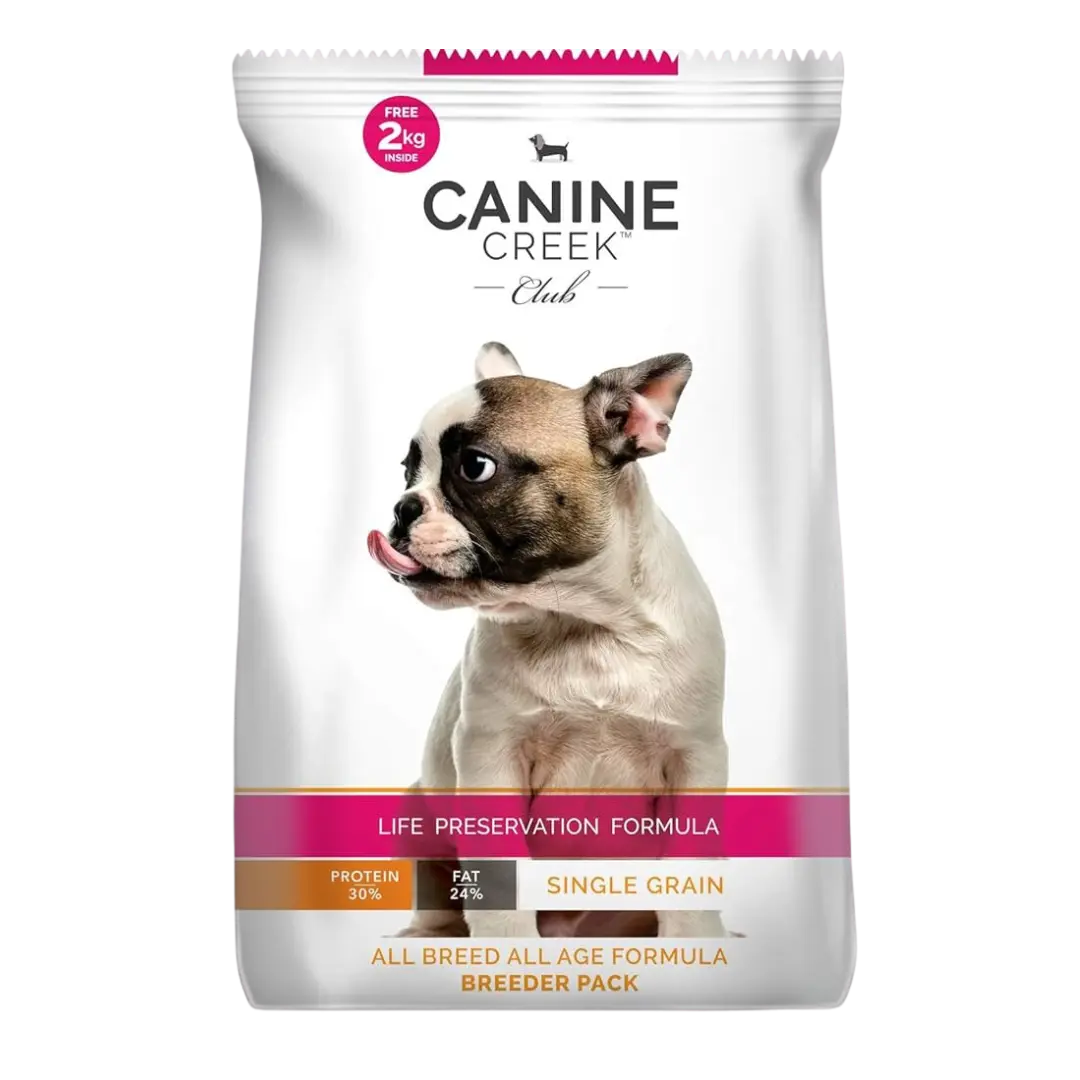 Canine Creek Club Single Grain Dry Dog Food Canine Creek