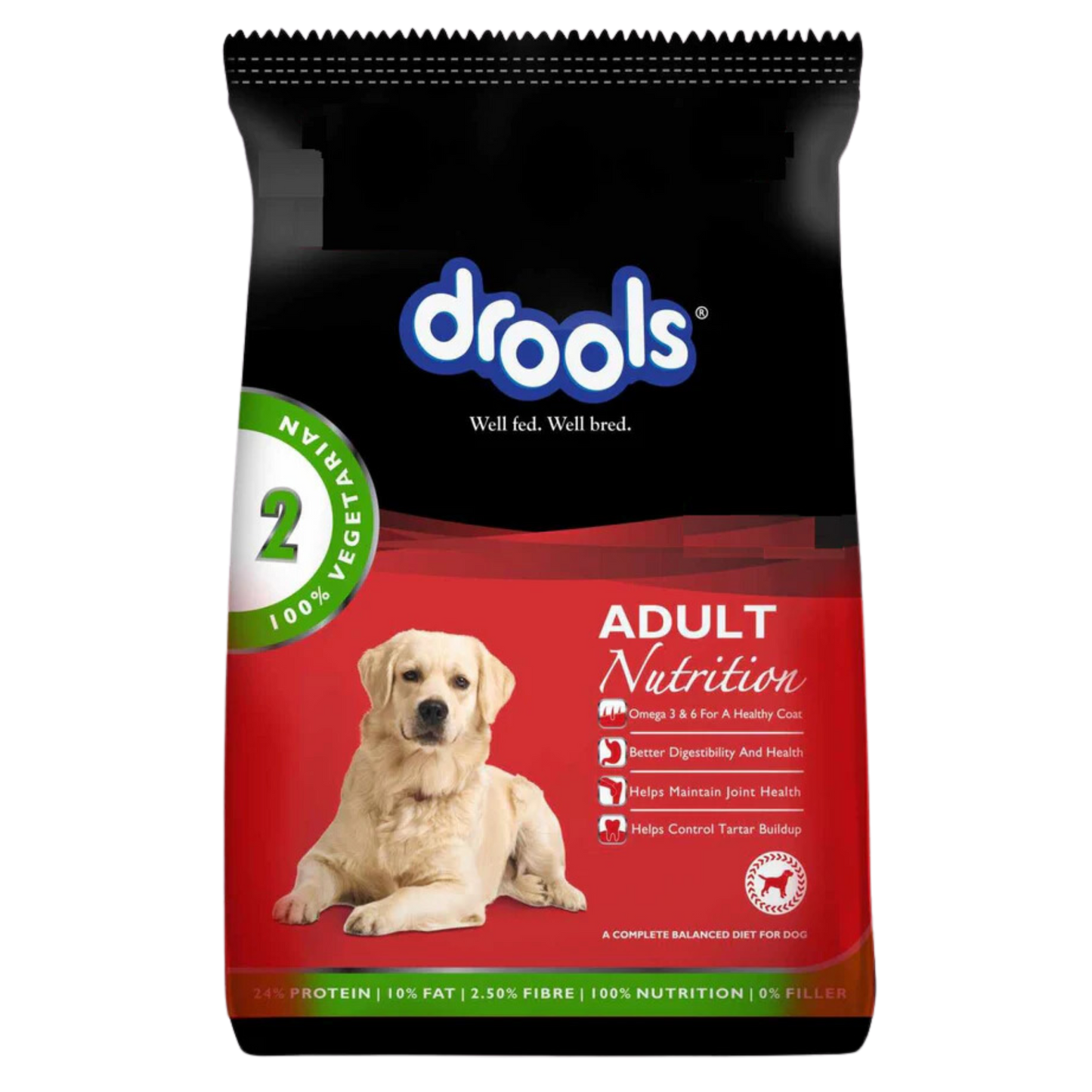 Drools Adult Nutrition - 100% Vegetarian(100g)