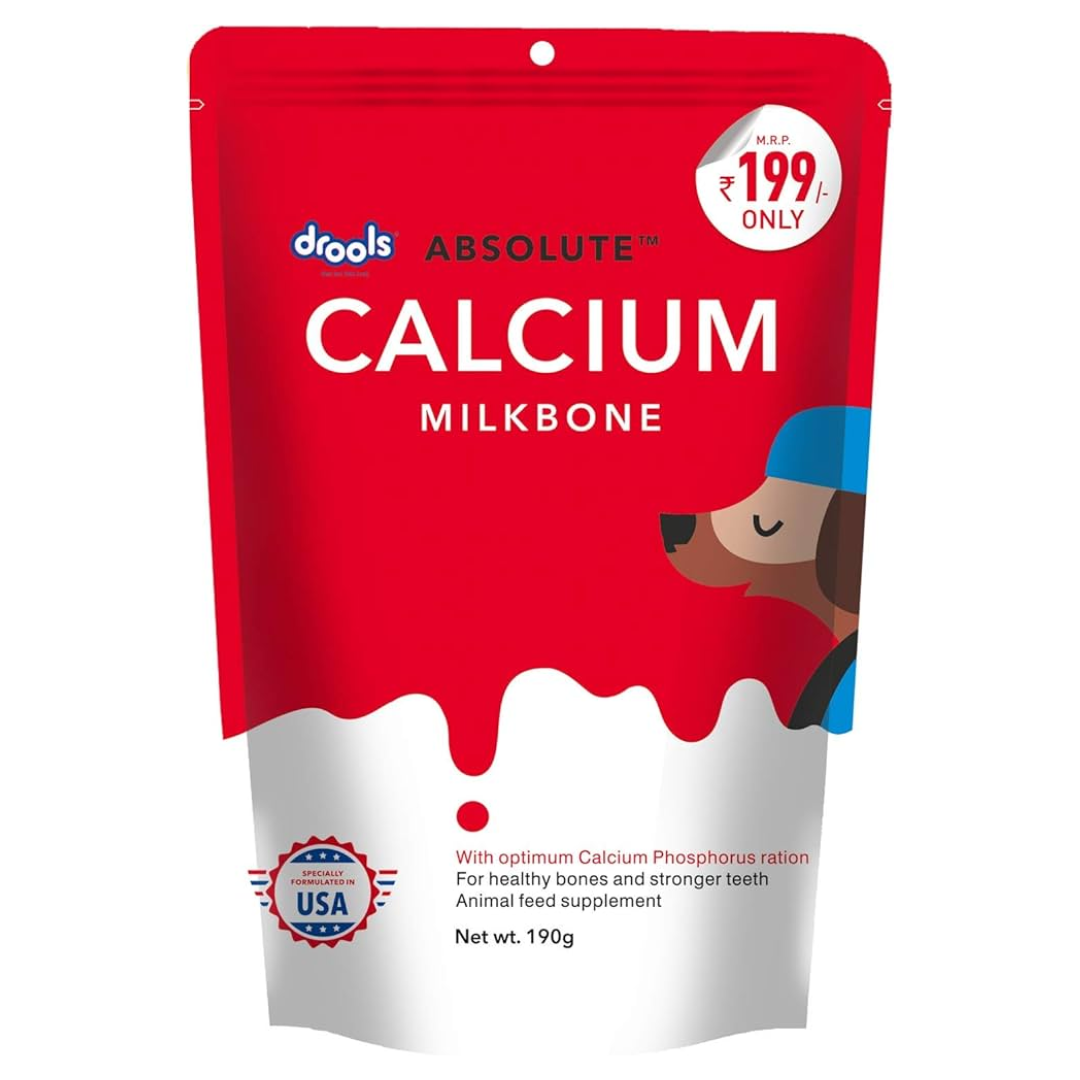 Drools Absolute Calcium Milk Bone Packet Drools