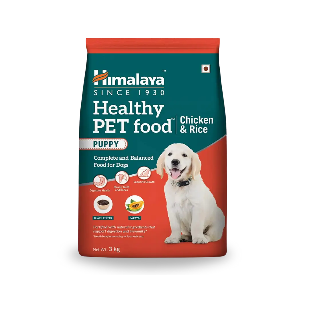 Himalaya Puppy Chicken & Rice Healthy Pet Food Himalaya