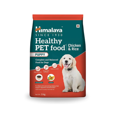 Himalaya Puppy Chicken & Rice Healthy Pet Food Himalaya