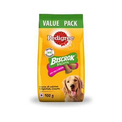 Pedigree Biscrok Biscuits With Milk & Chicken Pedigree