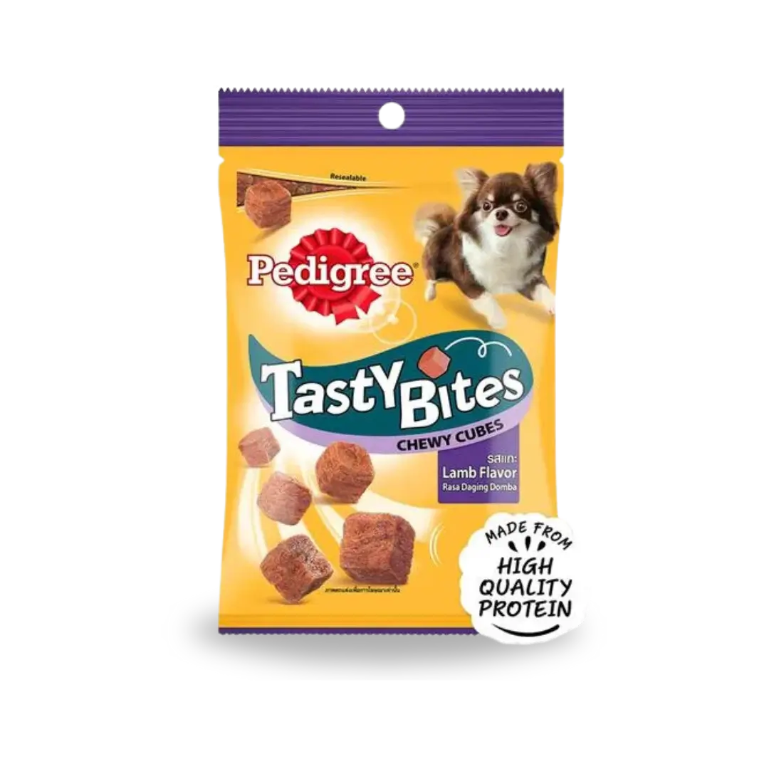 Pedigree Tasty Bites Chewy Cubes Lamb Flavour Pedigree