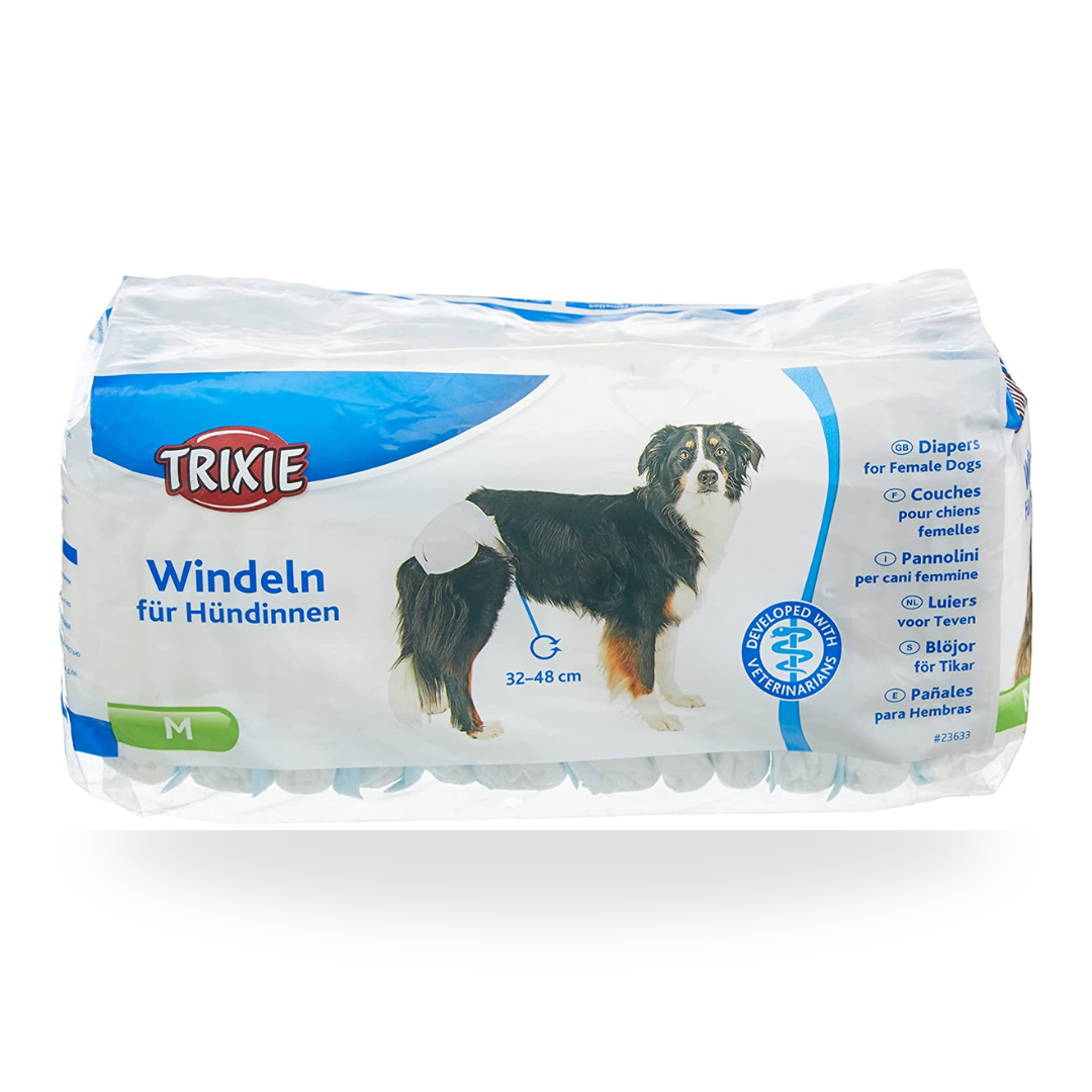 Trixie Diaper For Female Dogs (32 - 48 cm) - Medium Trixie