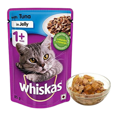 Whiskas With Tuna In Jelly Adult Cat Pouch