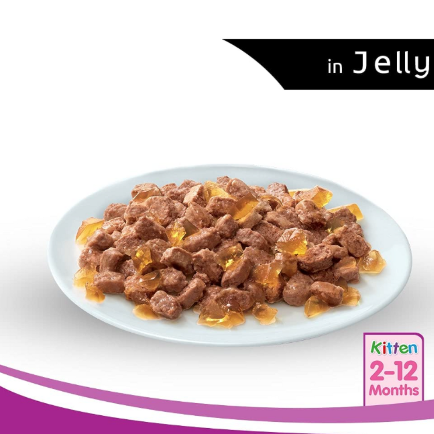 Whiskas Kitten Tuna In Jelly 85 G (Pack Of 48) - Ecom Pack
