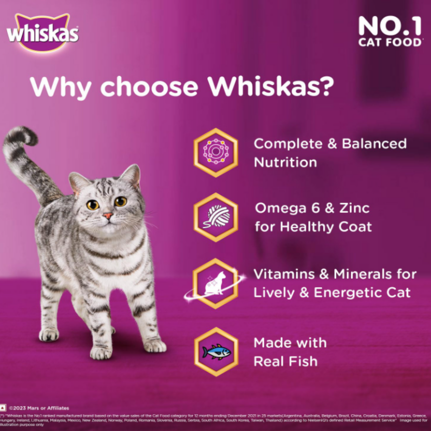Whiskas 'Ocean Fish' (Pouch) Pack of 24